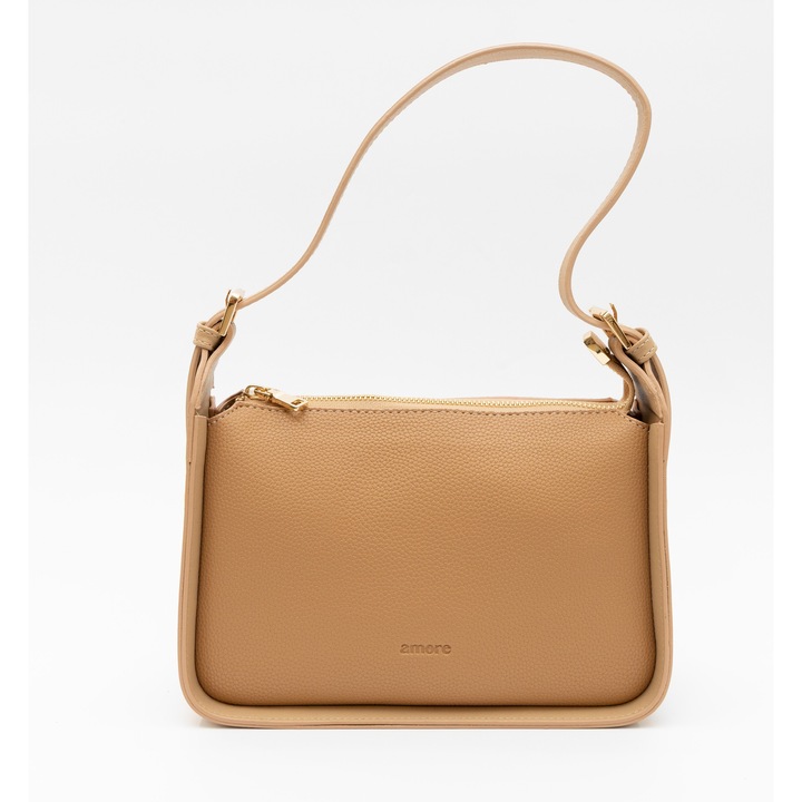 AMORE Bianca kézitáska, púder