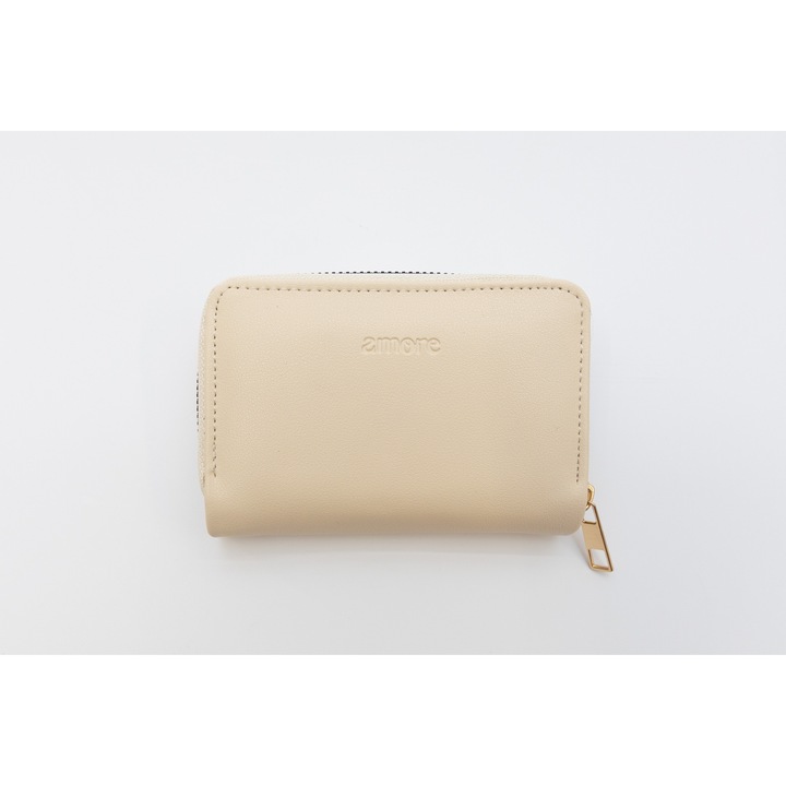 Portofel de dama AMORE Valentina, crem