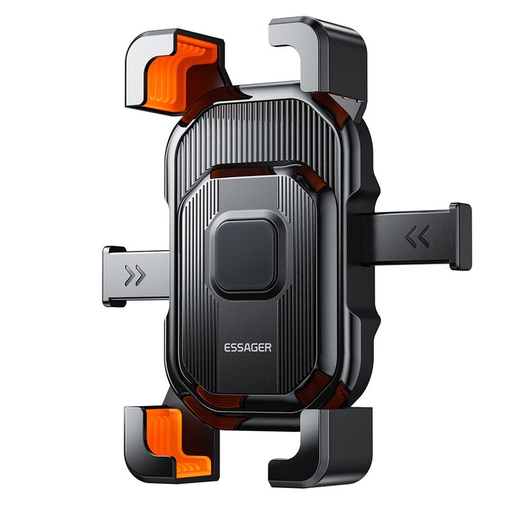 Suport telefon pentru bicicleta [2025 upgrade], suport pentru motocicleta si bicicleta, prindere pe ghidon, compatibil cu iPhone 16, 15, 14, 13 Pro Max Plus si smartphone-uri 11, 9-17, 0 cm, accesorii bicicleta