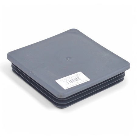 Capac plastic, teava patrata, 100x100 mm, Gri, 1 buc, Easy Fix - eMAG.ro