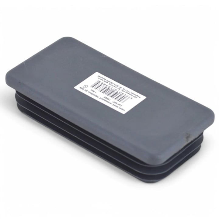 Capac plastic, teava rectangulara, 100x50 mm, Gri, 1 buc, Easy Fix ...