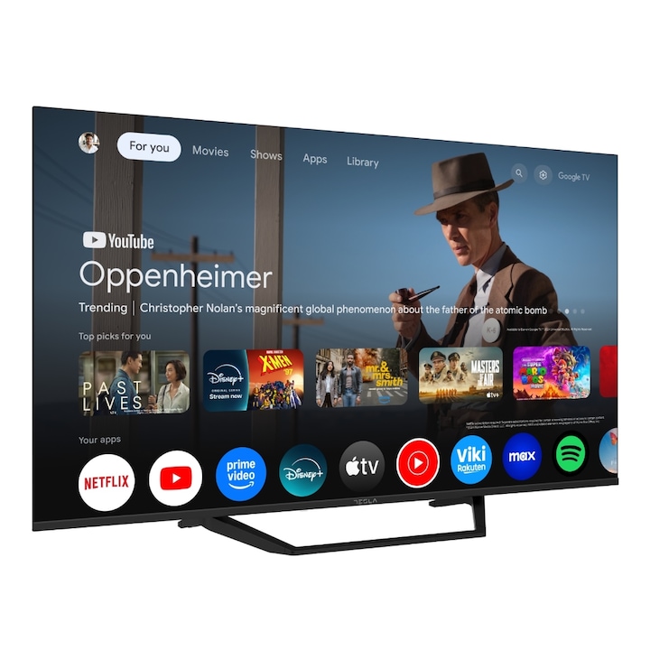 Televizor LED Tesla 127 cm 50" 50E655BUS, Ultra HD 4K, Smart TV, WiFi, CI+