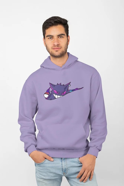 Унисекс суичър D&B AN00009 Pokemon Lavender - размер XL