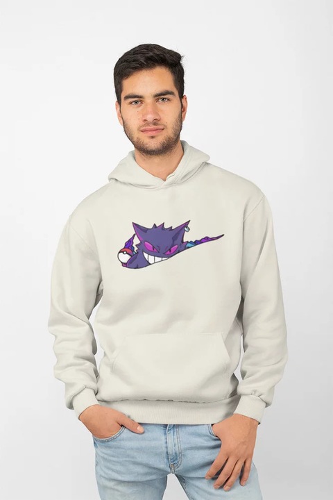 Hanorac unisex D&B AN00009 Pokemon Cream - Marimea S