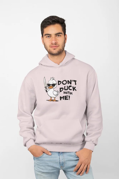 Hanorac barbati D&B EB00019 Rata roz pal - Marimea S