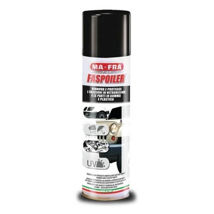 Spray pentru ingrijirea plasticelor exterioare MA-FRA Faspoiler HN085MA, 250 ml