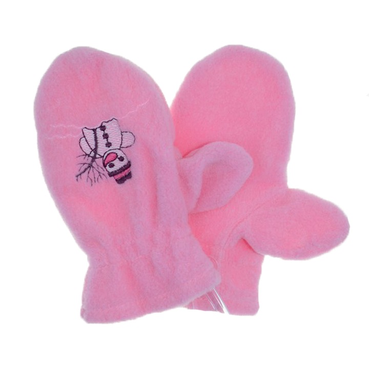 Manusi pentru fete Pifou MPB6762-C-9-12, Roz