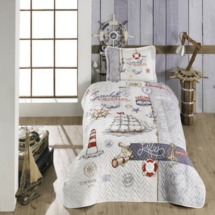 Cuvertura de pat clasy-matlasata o persoana (vsailife)