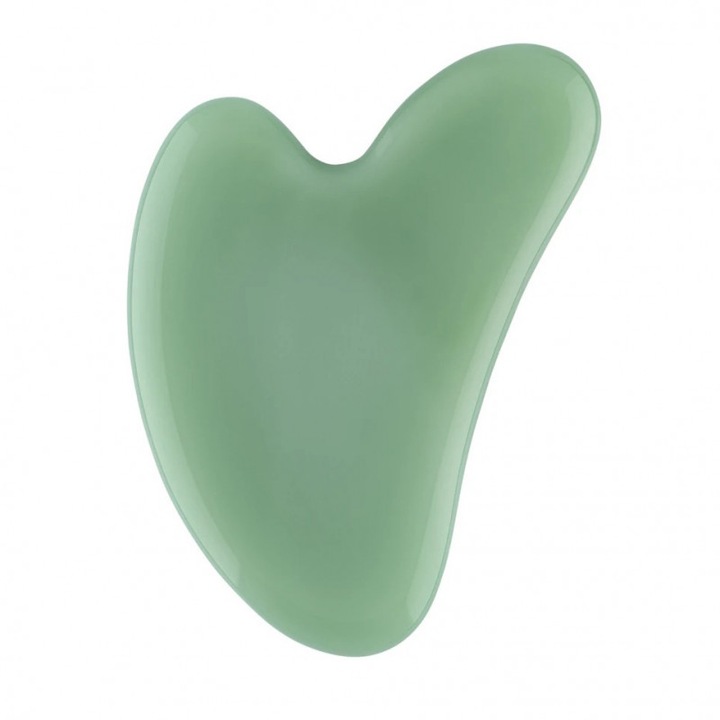 Piatra Gua Sha din Aventurin pentru masaj, LRTM, 8 cm