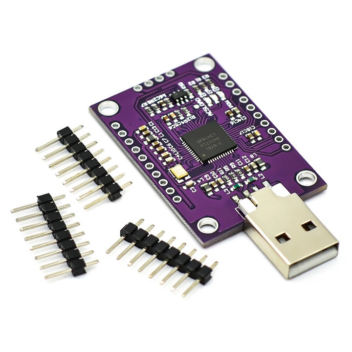 Convertor USB FT232H la JTAG, SPI, I2C, UART si FIFO