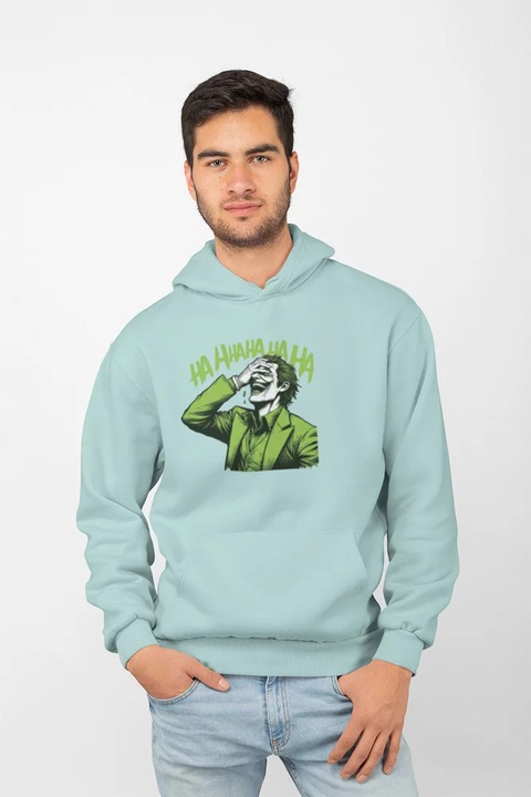 Hanorac unisex D&B MO00015 Joker Verde Menta - Marimea M