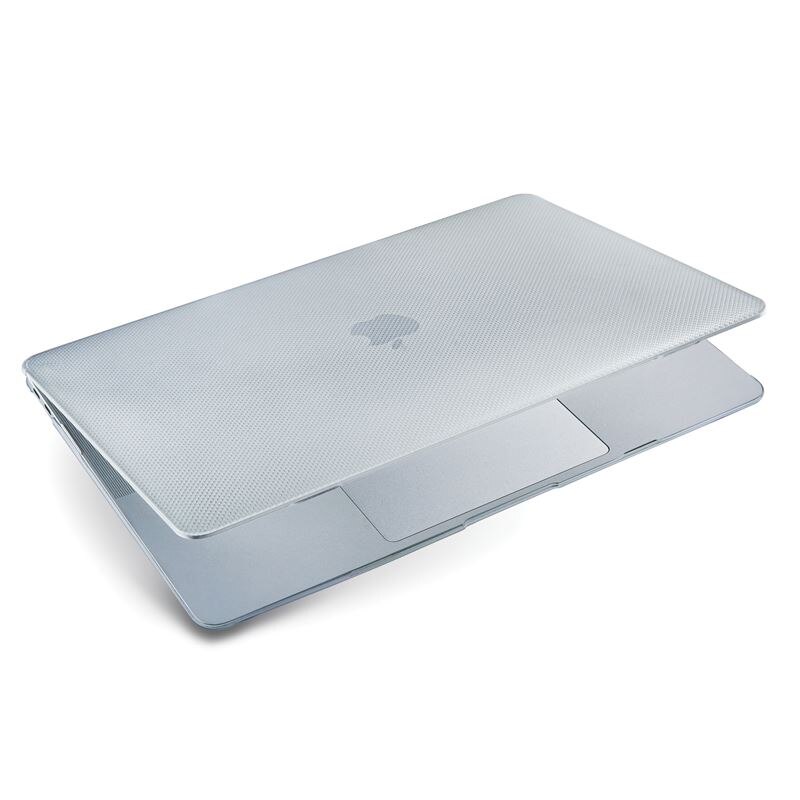 Carcasa Pipetto Hardshell Dots compatibila cu MacBook Air 13.3 inch 2020, Transparent