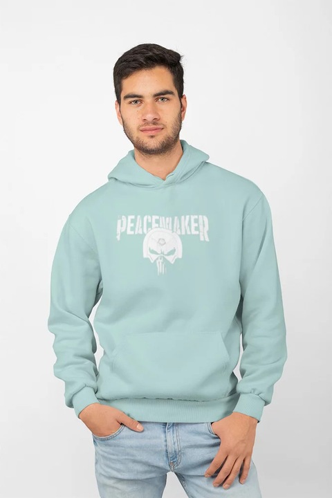 Унисекс суичър D&B MO00020 Peacemaker, ментово зелено - размер XL