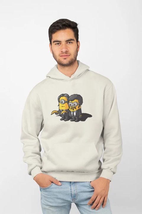 Hanorac unisex D&B MO00030 Minions Crem - Marimea 2XL