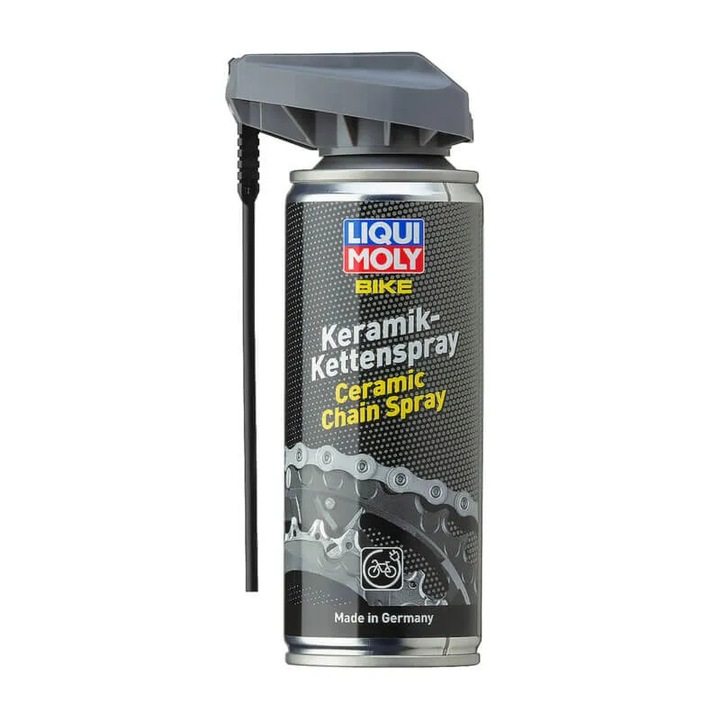 Spray pentru lanturi Liqui Moly 200ml, protectie impotriva coroziunii, rezistent la apa
