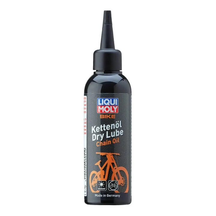Liqui Moly kerékpárlánc-olaj 100ml, száraz körülményekre, csökkenti a kopást, megakadályozza a korróziót