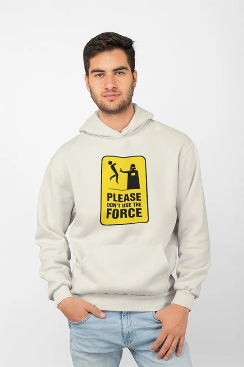 Hanorac unisex D&B MO00069 Star Wars Crem - Marimea XL