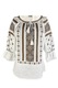 Bluza dama RA25 alb/maro, marimea 3XL