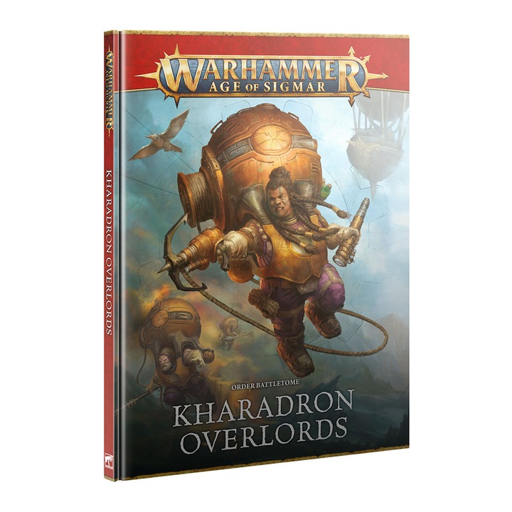 Разширение за Warhammer Age of Sigmar, Battletome Kharadron Overlords 2025, Games Workshop, Английски, Многоцветен