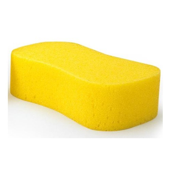 BOTTARI 32262BT autótisztító szivacs, 24,5 x 13,5 x 6,5 cm, sárga