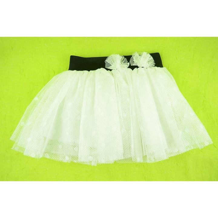 Мини пола за момичета FF2-104 см, бяла 104 см