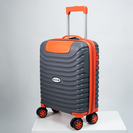 Troler cabina avion, Bezubi, 40x30x20cm, bagaj de mana, troller cu ...