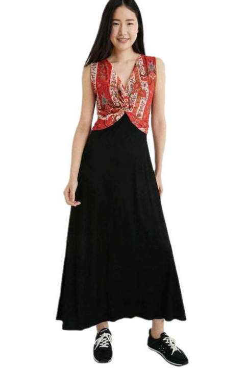 Rochie Desigual 21SWVK07, Negru, 2XL