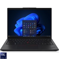 Laptop Lenovo ThinkPad L14 Gen 6 cu procesor Intel Core Ultra 5 225U pana la 4.8GHz, 14" WUXGA , IPS, 16GB DDR5 RAM, 512GB SSD, Intel Graphics, Windows 11 Pro, Black, 3y on-site Premium Care
