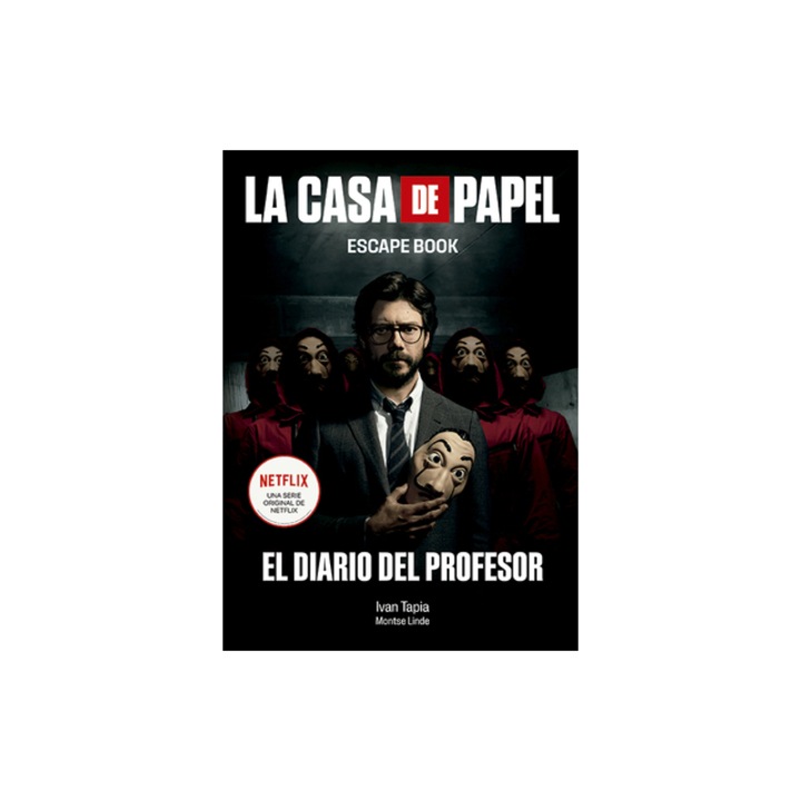 La Casa de Papel. Escape Book El Diario del Profesor, Ivan Tapia