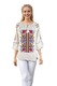 Bluza dama RA25 alb/galben, marimea 3XL