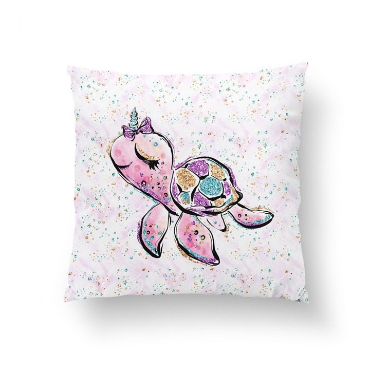 Material textil, Panou de bumbac 38x38 cm Testoasa, bumbac 100%