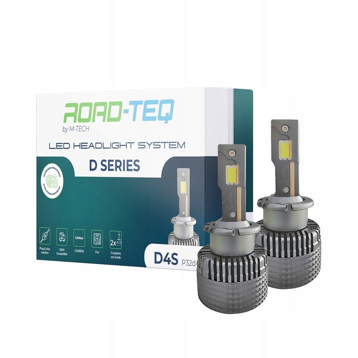 Autós kiegészítők M-Tech D4S LED ZARNIK XENON Plug & Play Canbus