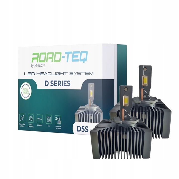 Autós kiegészítők M-Tech D5S LED Xenon Plug & Play Canbus