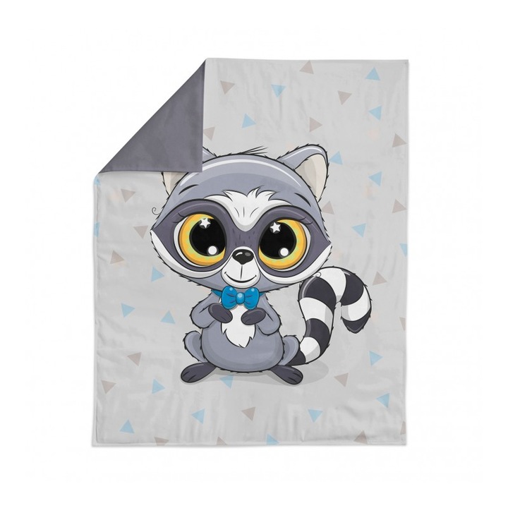 Material textil, Panou de bumbac 75x100 cm Raton in papion, bumbac 100%