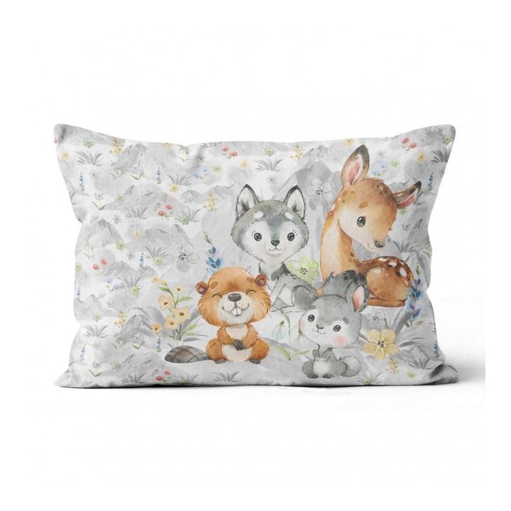 Material textil, Panou de bumbac 30x40 cm Izvor de munte, bumbac 100%