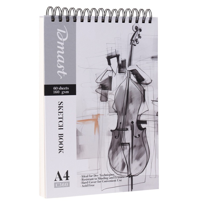 Sketch Book A4 60 File 160g Portret Dmast By Pebeo