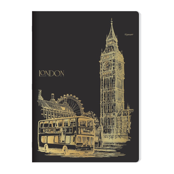 Caiet A5 Capsat, 52 File Dictando, 70g/mp, Design Folio