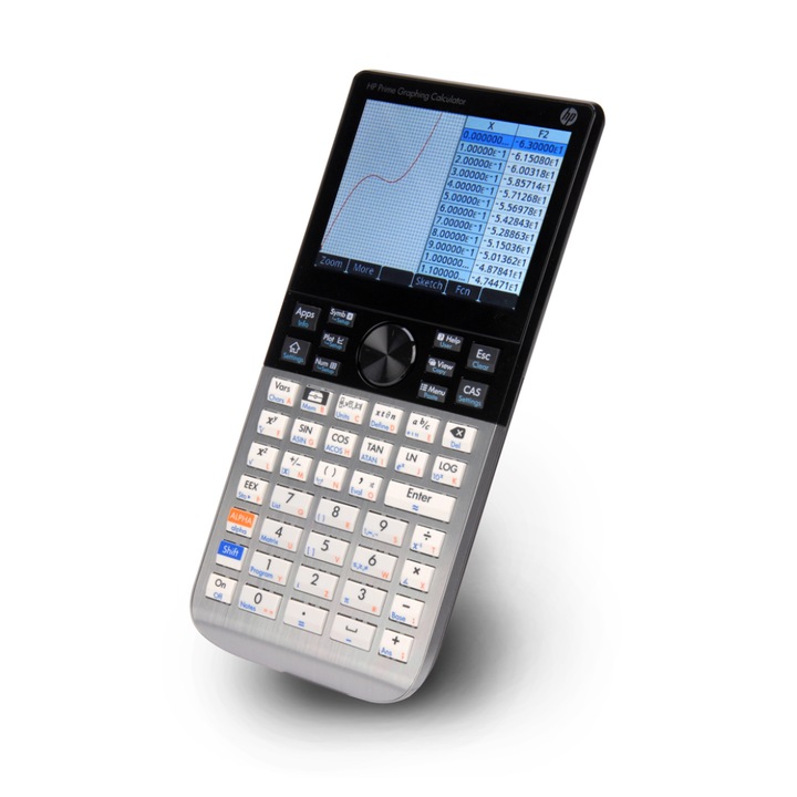 Графичен калкулатор, 10 реда, 33 символа, HP Prime