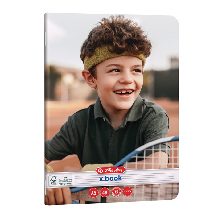 A5-ös jegyzetfüzet, 48 lapos, Dictando Sports