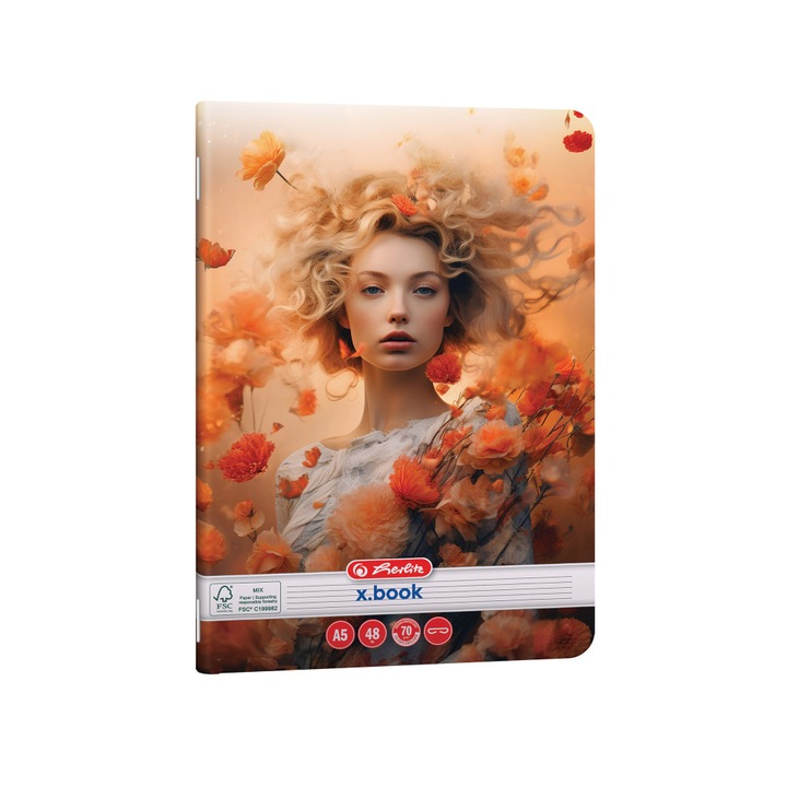 Тетрадка А5 48 листа Dictando Beauty