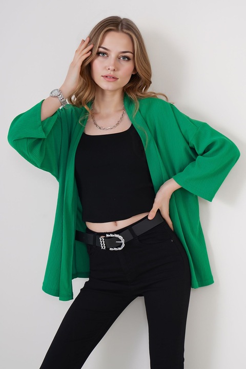 HiCCUP, Kimono texturat, Verde, Verde