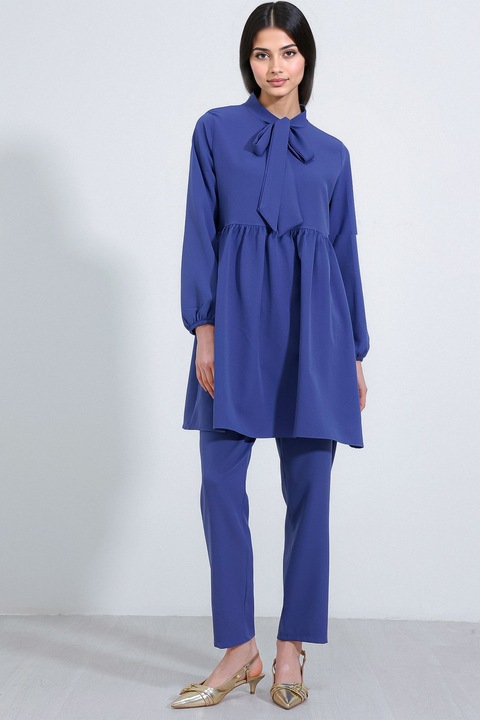 Set doua piese, HiCCUP, Albastru azur, Textil, M INTL