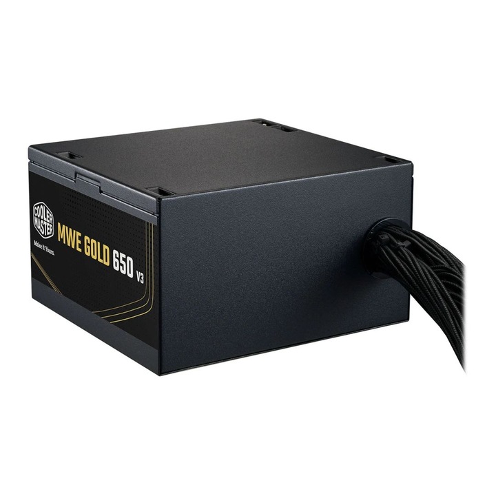 Sursa PC, Cooler Master, 650W, 80+ Gold, Modular, 12cm, ATX 3.1, Negru