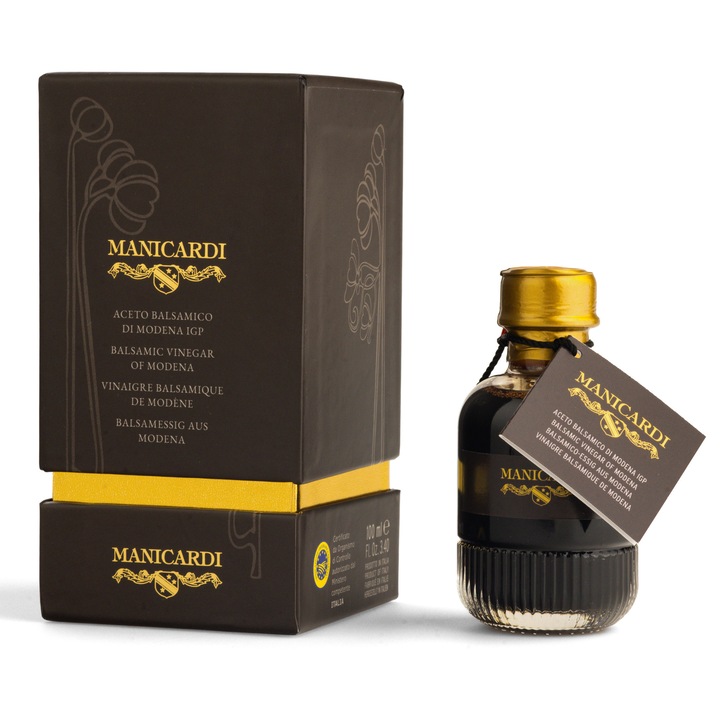 Otet balsamic din Modena I.G.P., fara coloranti, 100 ml
