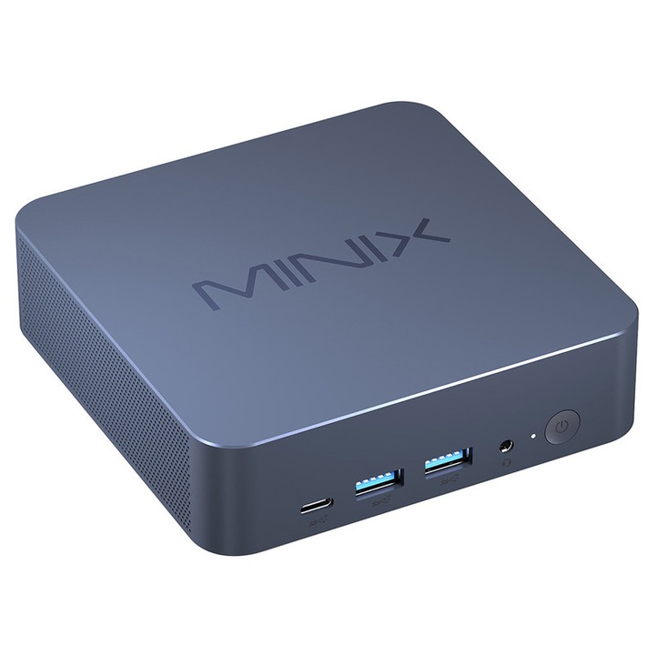 Mini PC MINIX N512, Intel Core i5-12600H, 16GB DDR5 RAM, 512GB SSD, WiFi 6, Bluetooth 5.2, 119.9x119.9x37.9mm