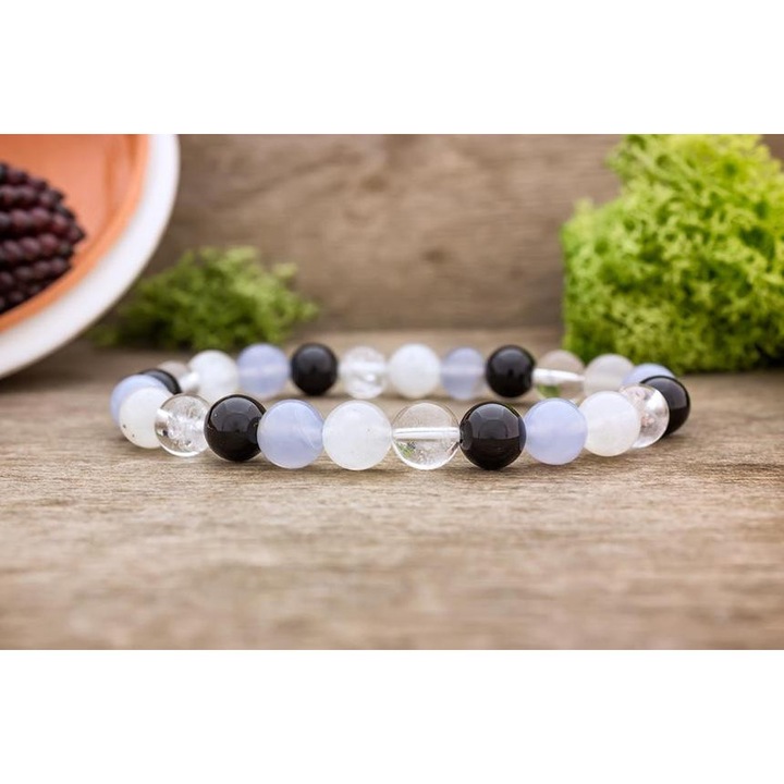 Bak horoszkópos ásvány karkötő