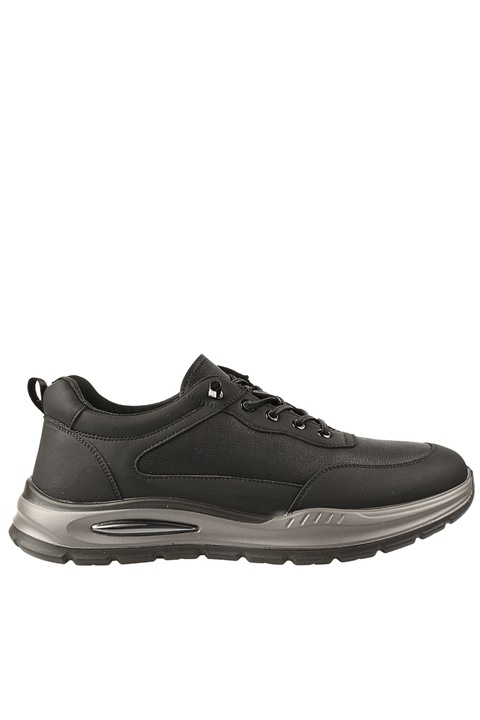 Pantofi sport, barbati, MELS, 88817 negru, piele naturala 42