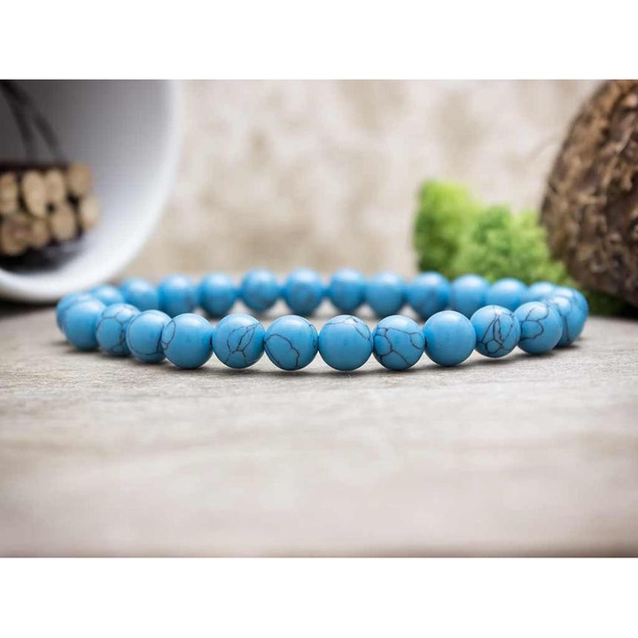 Реконструирана гривна с минерален тюркоаз