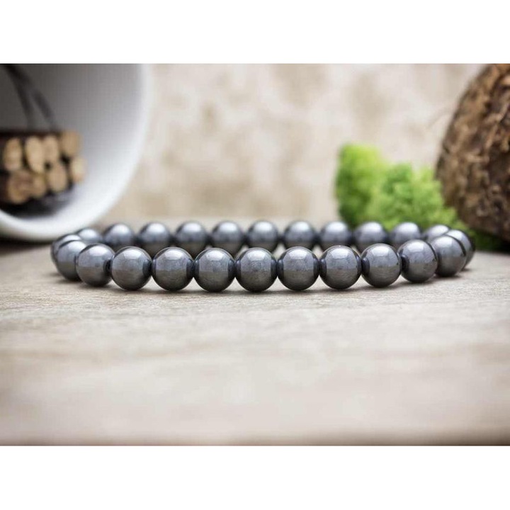 Гривна от минерал хематит