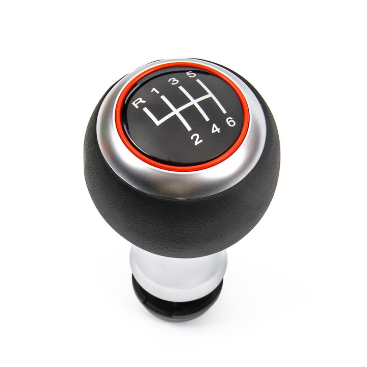 Nuca schimbator de viteze pentru Audi, Seat, Skoda, VW, S-Line, 6 trepte, Aluminiu